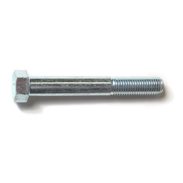Midwest Fastener Class 8.8, M10-1.25 Hex Head Cap Screw, Zinc Plated Steel, 70 mm L, 3 PK 31043 - main